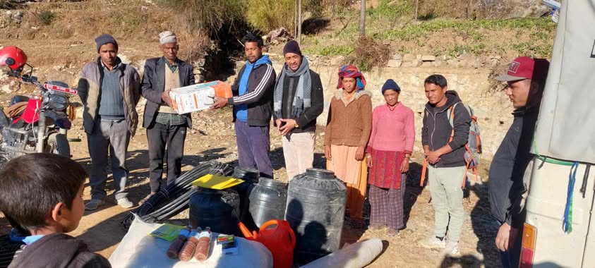 केदारस्युँ गाउँपालिका वडा नम्बर ७ मा किसानहरू लाई कृषि सामग्री…