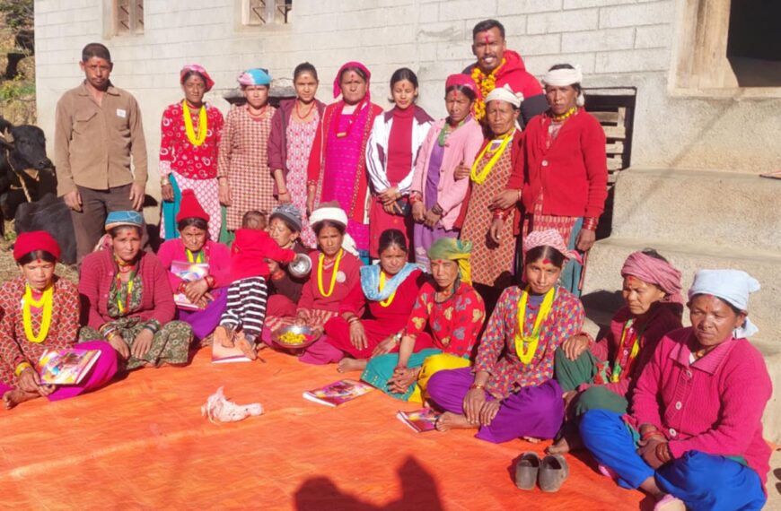 केदारस्युँ गाउँपालिका – ६ र ७ मा जलवायु मैत्री…