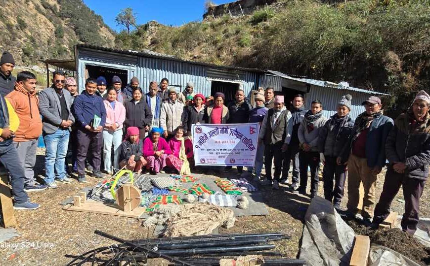 बुंगल नगरपालिका -२ मा १ महिने अल्लो प्रशोधन सम्बन्धी तालिम…