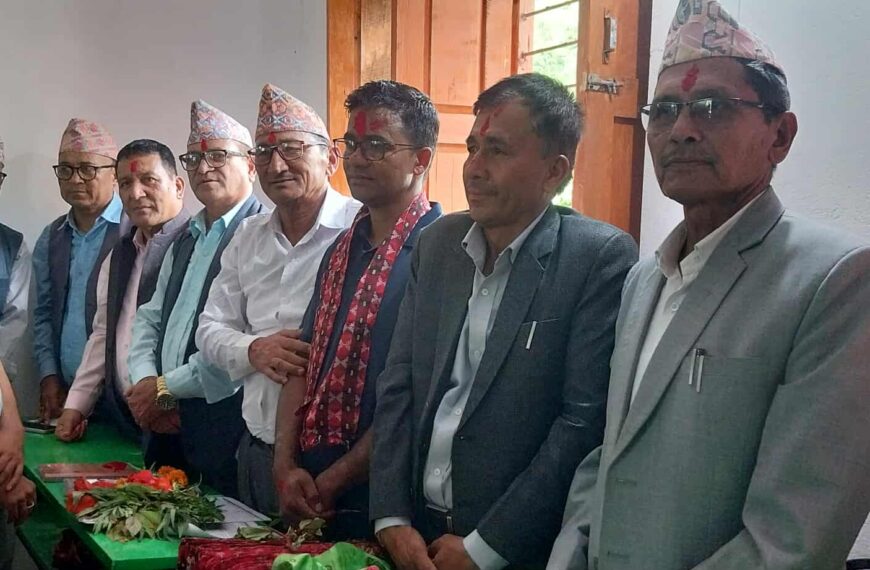 प्रगतिशील नेपाल राष्ट्रिय शिक्षक संगठन प्रदेश सह–सचिव ऐडी नेकपा एमालेमा&hellip;