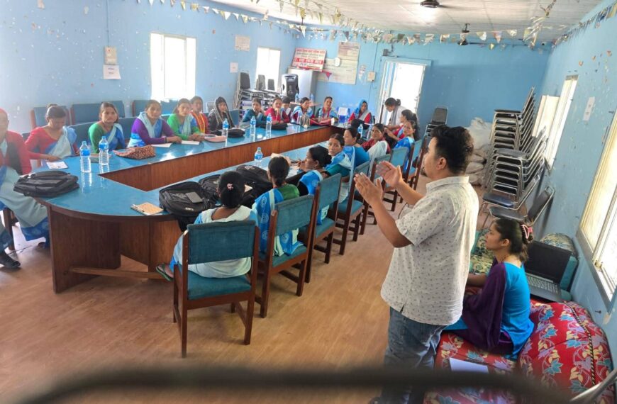 केदारस्युँ गाउँपालिकामा स्वास्थ्यसम्बन्धी २ दिने अभिमुखिकरण कार्यक्रम सम्पन्न