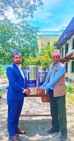 सिटिजन लाइफ इन्स्योरेन्सद्वारा सुनिपिपलचौर माविलाई फिल्टर सहयोग