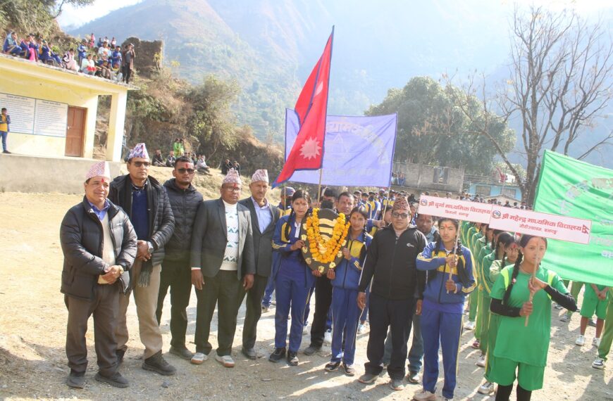 पाँचौँ राष्ट्रपति रनिङ शिल्डको तेस्रो दिनः दुर्गा मावि सिमालीको अग्रता कायमै