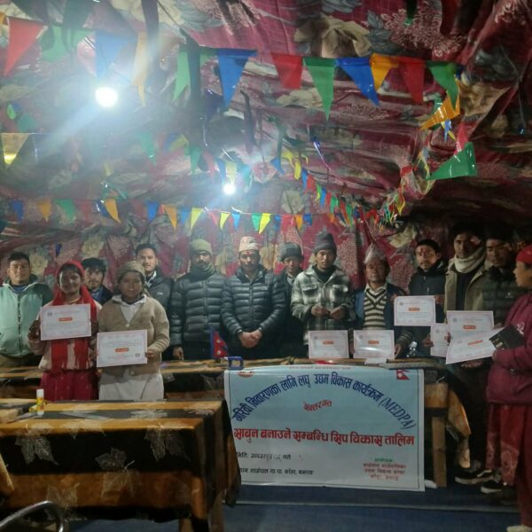 साईपाल गाउँपालिकामा सिस्नो र अल्लोबाट साबुन&hellip;