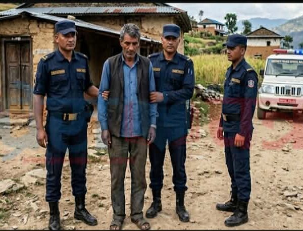 कर्तव्य ज्यान मुद्दाका फरार प्रतिवादी बिर्ख खाती पक्राउ 