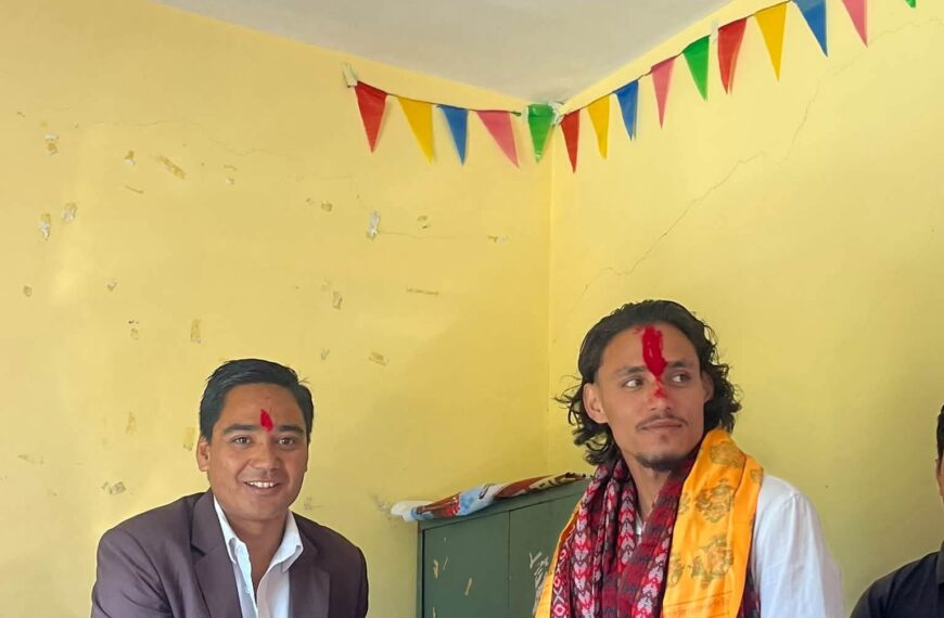 बझाङका उदयमान खेलाडी मल्ल पत्रकार महासंघबाट सम्मानित